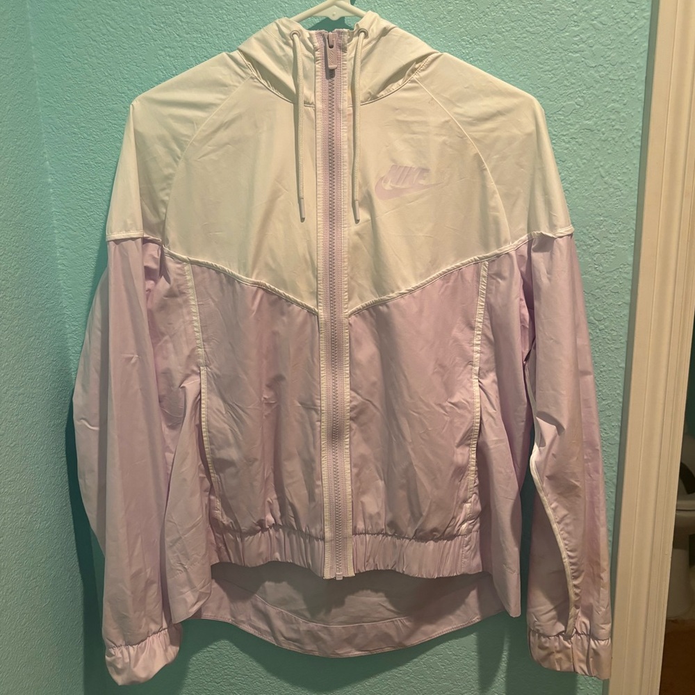 Lavender Nike windbreaker